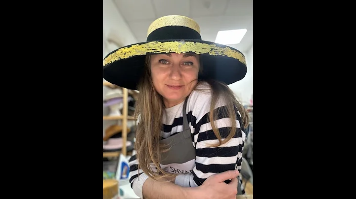 How to Wear Hats. Studio insights behind the scenes.  Tutorials with Elena Shvab Millinery, London