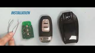 Audi | How To LCD key INSTALL?