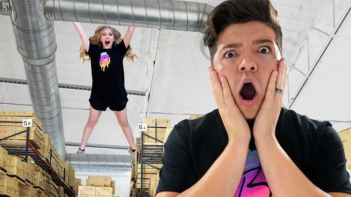 Overnight Survival Challenge in Preston's Warehous...