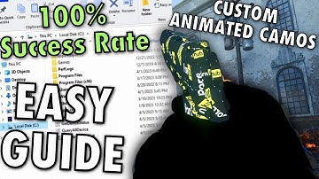 How To Install Animated Camos For Plutonium Zombies 100% Success Rate