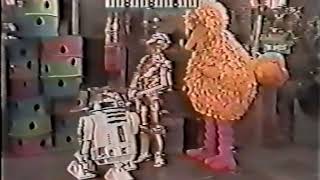 R2-D2 and C-3PO on Sesame Street. 1979 Raw Footage