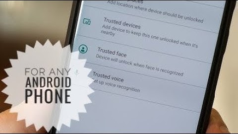 Get Faceunlock On Any Android Phone