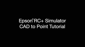 RC+ Simulator | CAD to Point Tutorial