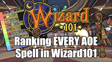 Ranking EVERY AOE Spell in Wizard101