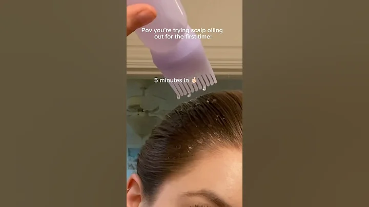 The 5 stages of Scalp Oiling 💀 #hairoiling #haircare