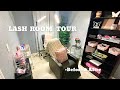 Lash Room Tour!!
