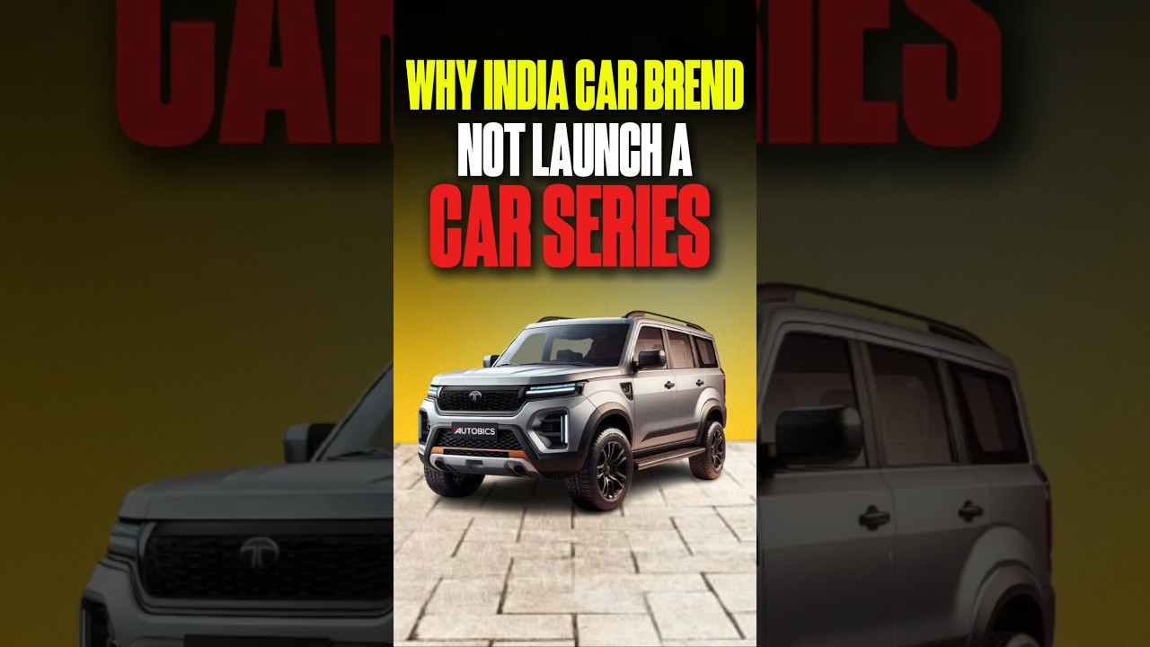 why Indian car brands not launch a car series 