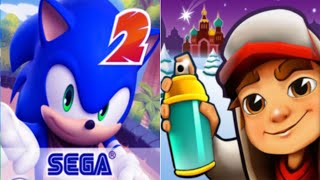 Subway Surfers VS Sonic Dash 2: Sonic Boom (Android/iOS) screenshot 5