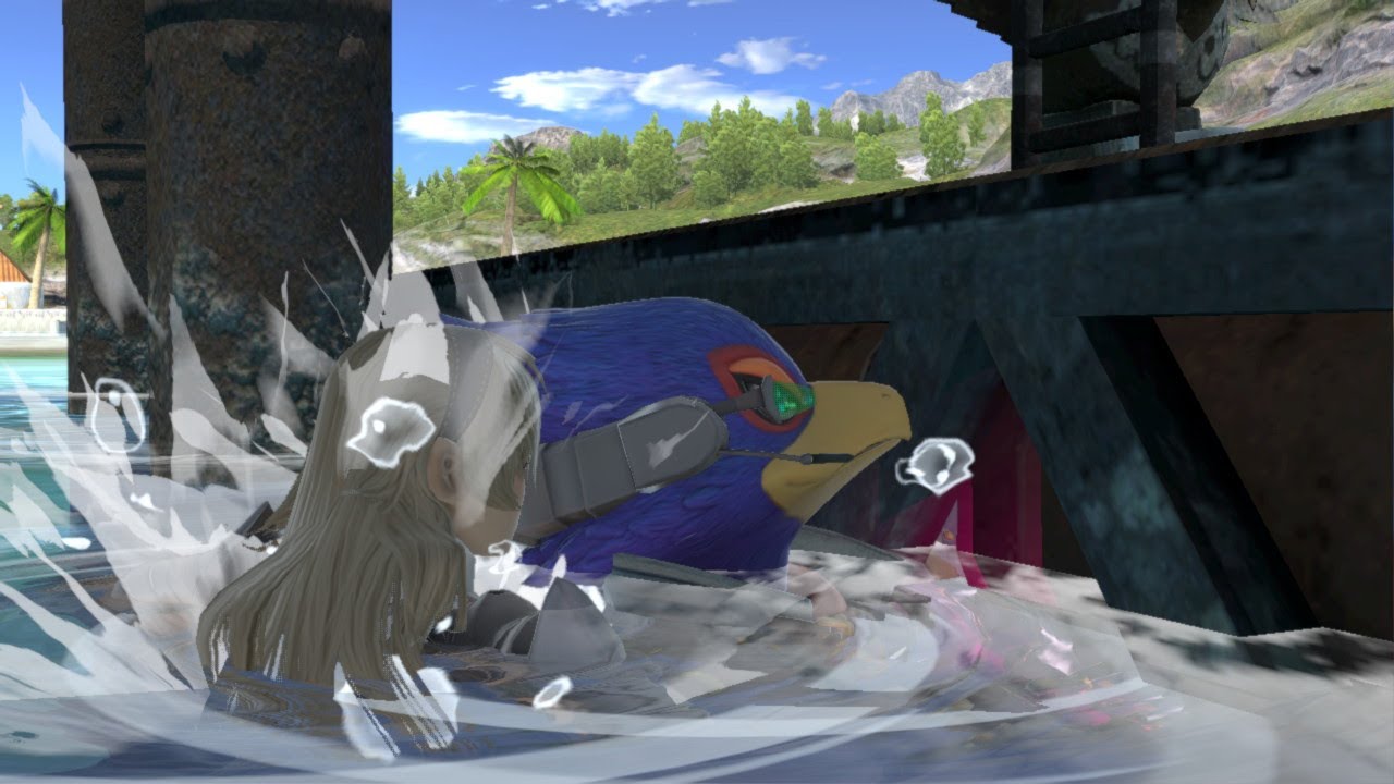 A Quick Dive in the Summer Water | SSBU Screaming Montage