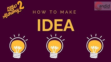 How to make an Idea in Little Alchemy 2?