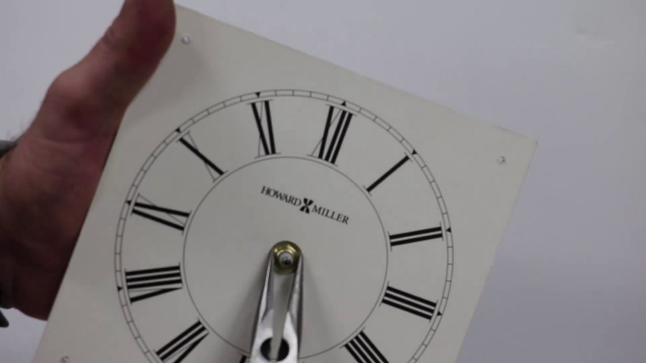 Howard Miller How to replace a Battery-operated Movement