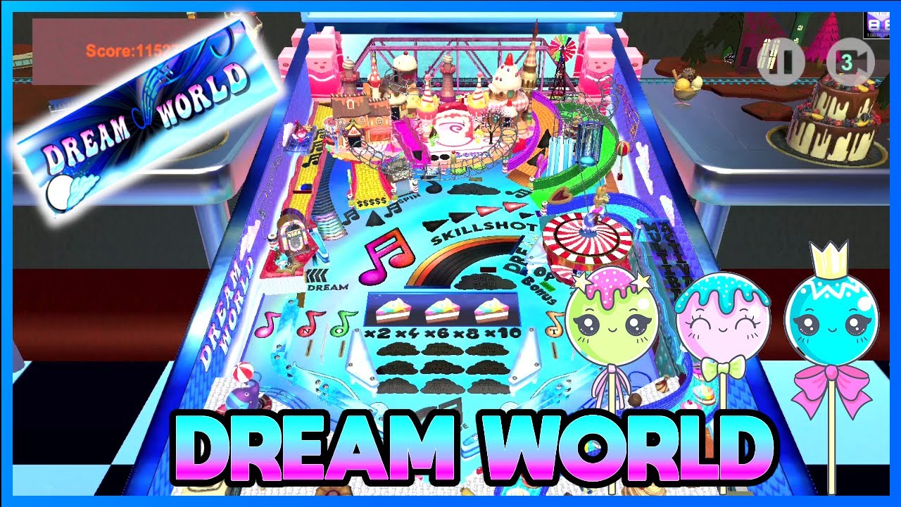 Slot Shots Pinball Collection - Dream World (PC) - NEW UPDATE
