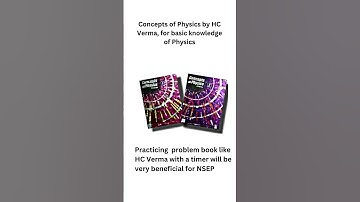 Physics olympiad books for preparing stage 1 NSEP #nsep #inpho #hcv #jeeadvanced