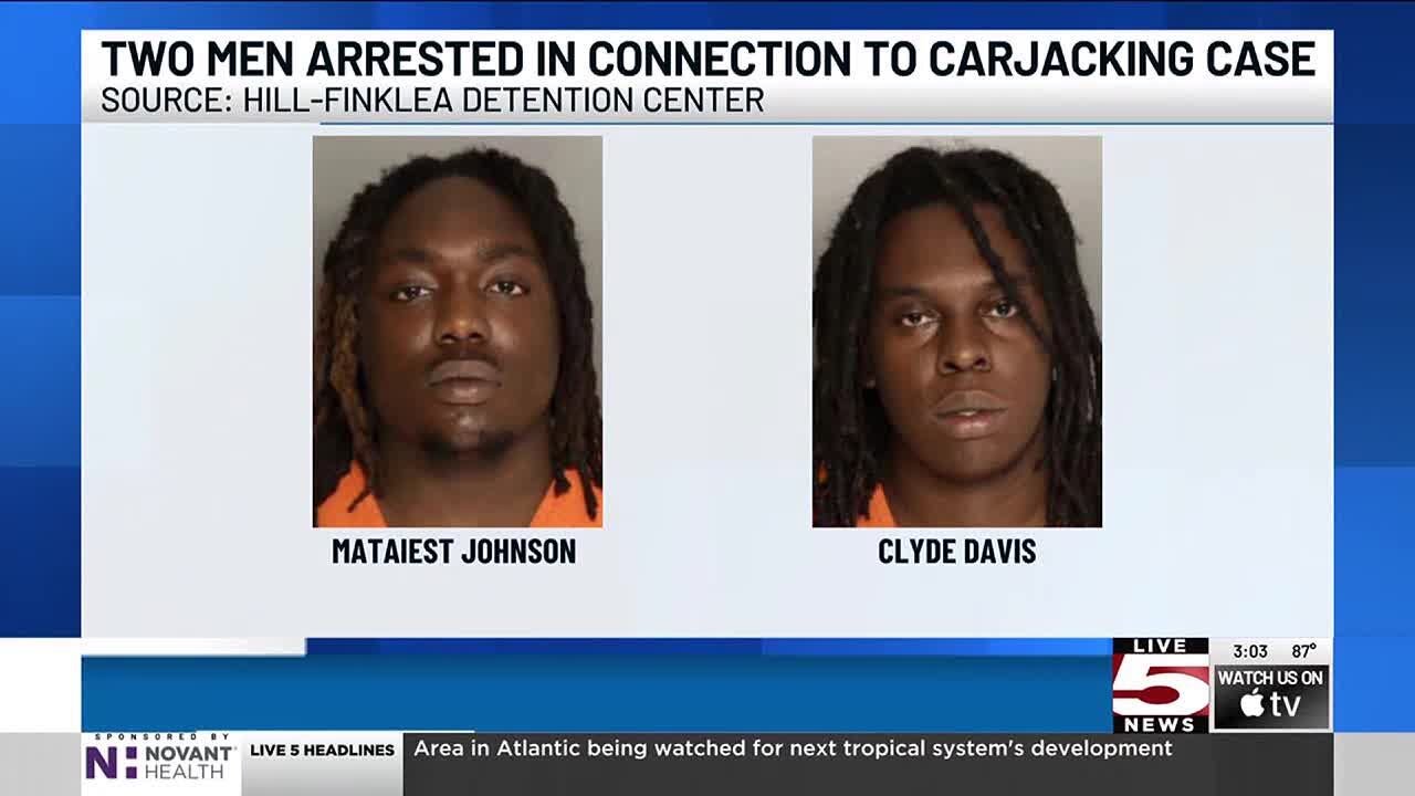 VIDEO: Deputies arrest 2 men in Berkeley County carjacking case - YouTube