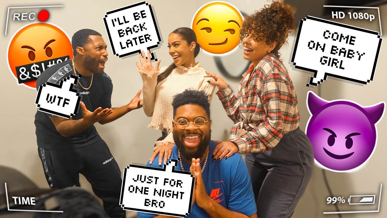 ASKING MY BROTHER TO BORROW HIS GIRLFRIEND FOR A ONE NIGHT STAND TO SEE HIS REACTION..(MUST WATCH)