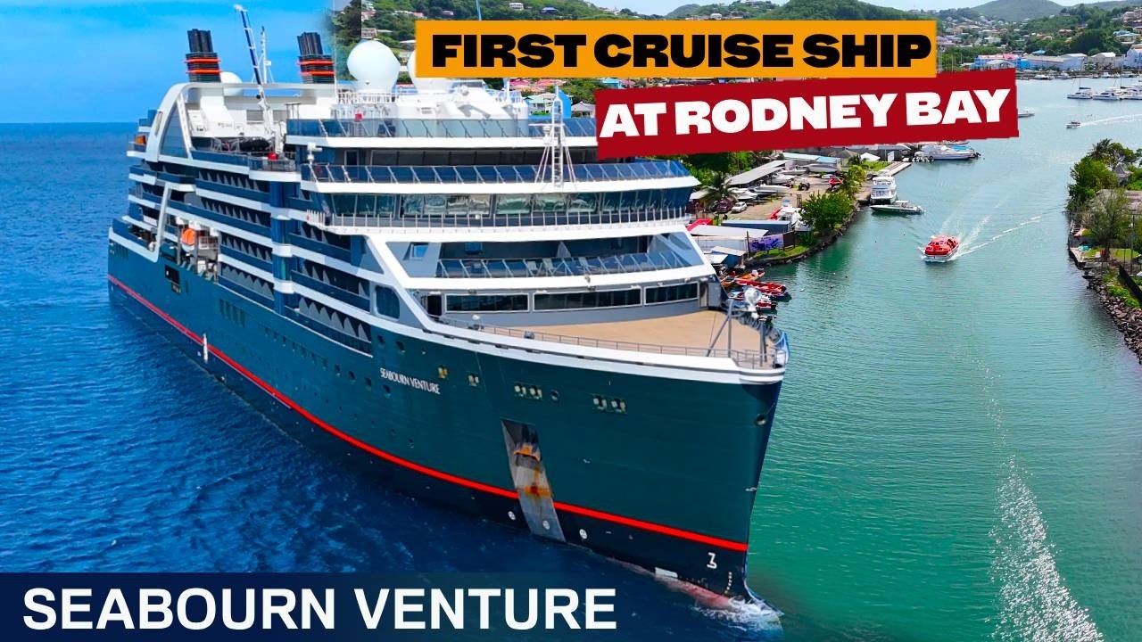 SEABOURN VENTURE  || Shipspotting Rodney Bay St. Lucia || 12.10.2026