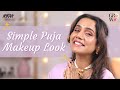 Simple Puja Makeup Look ft @UrmilaNimbalkar | 5 Habits To Simplify Your Life | Get Ready With Nykaa