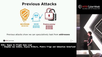 #HITBCyberWeek D3T2 - RIDL: Rogue In Flight Data Load - Stephan van Schaik and Sebastian Osterlund