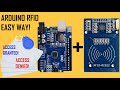 How to use RFID reader RC522 with arduino easy way