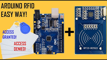 How to use RFID reader RC522 with arduino easy way