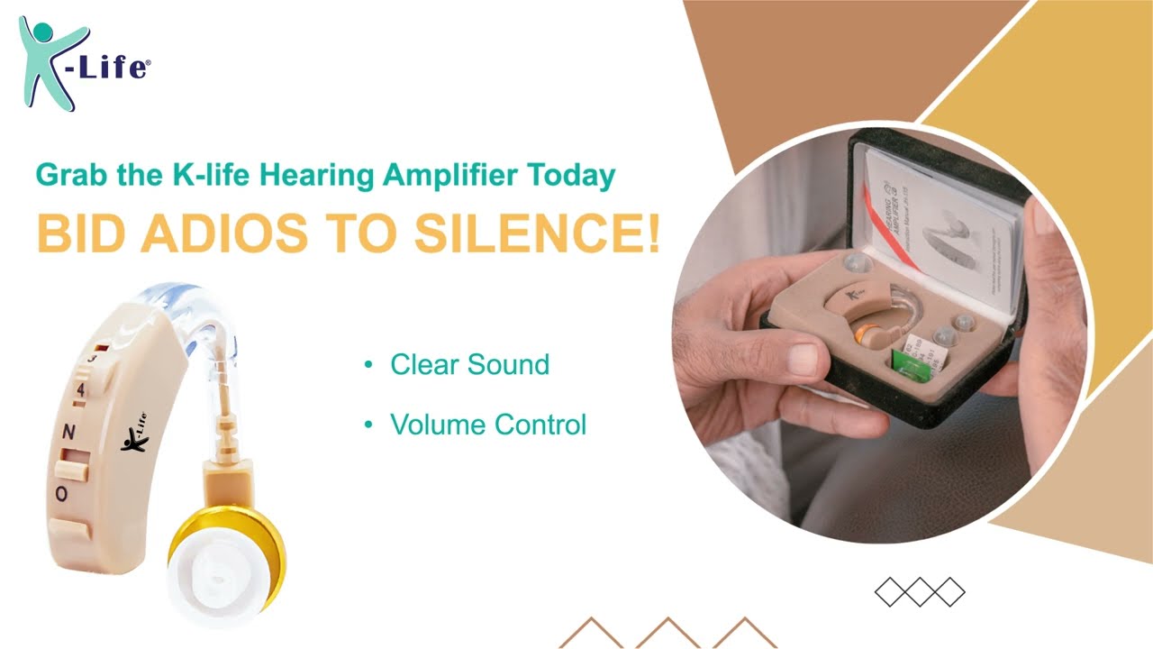 K-Life Hearing Aids HA-101