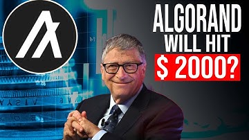 ALGORAND Will Hit $2000 IN 2022! (Algorand News Today & Algorand Price Prediction 2022)