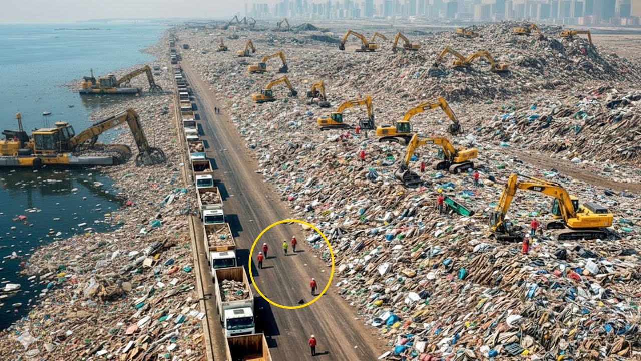 كيف يستخرج المهندسون الأمريكيون ملايين الأطنان من البلاستيك من قلب المحيط؟