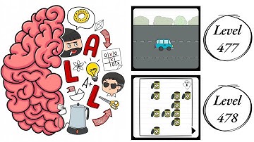 Brain Test All Star : Level 477 , 478 – How to Solve? (Walkthrough
