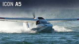 Flying the Icon A5 Amphibious Light Sport Aircraft – AINtv
