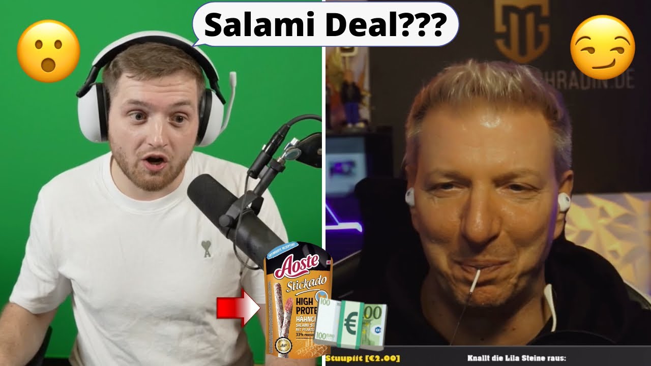 Schradin hat einen neuen Salami Deal & Ich bin neidisch😮👀😂