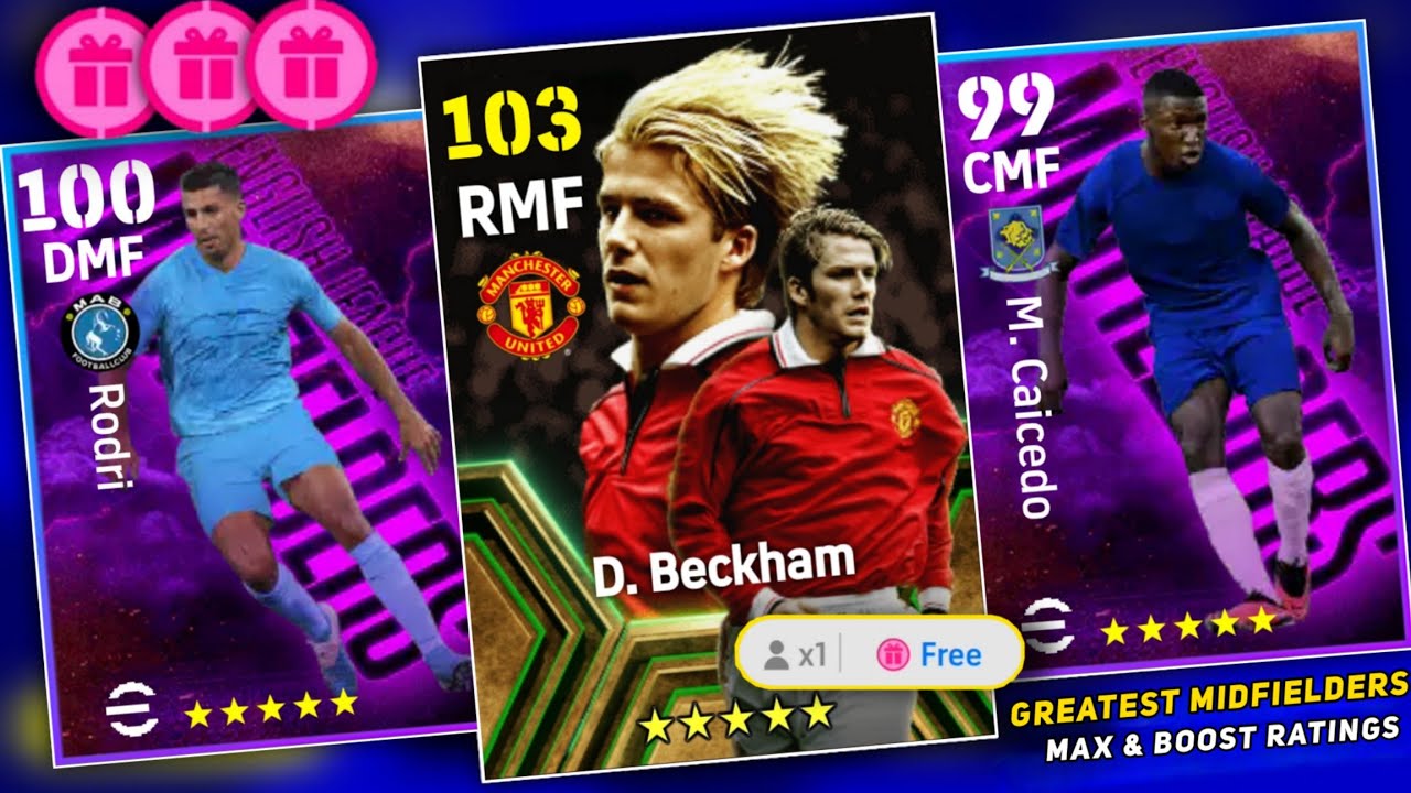 DAVID BECKHAM 102 A CHAPADA MAIS ABSURDA DO EFOOTBALL 2024 MOBILE [REVIEW]  COM O MELHOR MLG 🫢😱🔥🎯🎮 