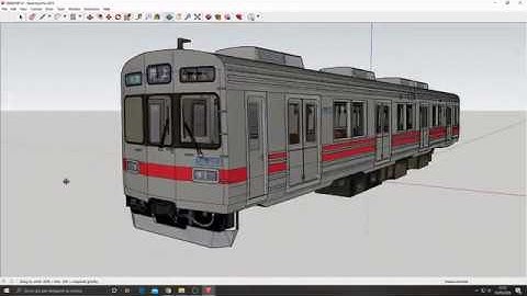 Making a Tokyu 8090/8590 Series for Trainz - Part 11 (8090 Series cars)