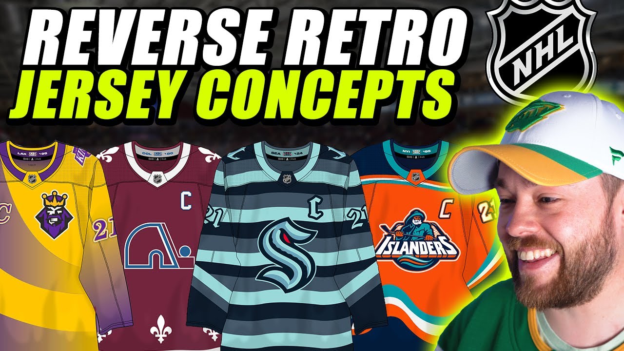 NHL Reverse Retro 3.0 Uniform Concepts! 