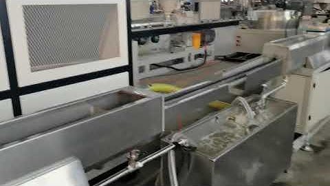 New made Round Drip Irrigation Pipe Production Line 50-80m/min speed with mark line extruder