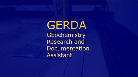 GERDA automated unit for pXRF