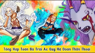 Tổng Hợp Toàn Bộ Trái Doan Thần Thoại Đã Từng Xuất Hiện Trong One Piece Trong Vòng 15 Phút 20 giây..