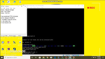 Cara install FTP di Ubuntu server virtualbox
