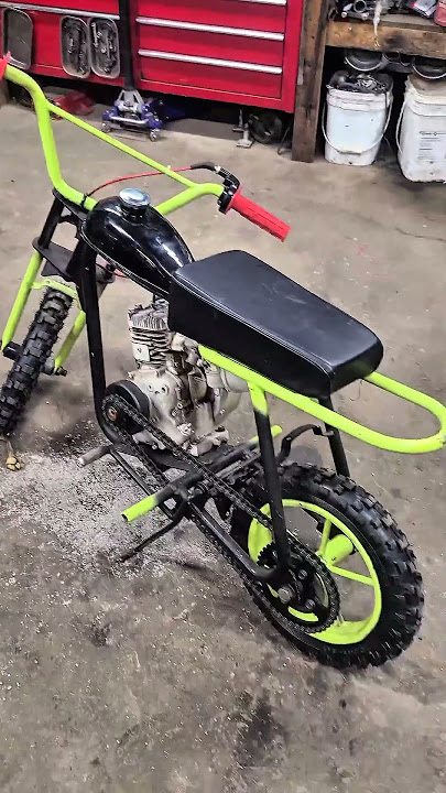 a whole different bike imoun-sketchifiying a mini bike (Part 4) #flip #mini #bike #repair #run