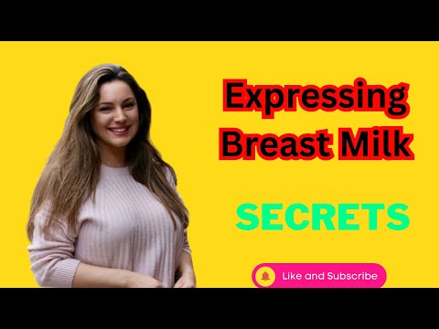 Express Breast Milk | hand expression  | Work, Pump, Repeat: Empowers Working Moms!