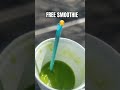 FREE SMOOTHIE 🤗 TROPICAL SMOOTHIE CAFE #shorts #smoothie #free
