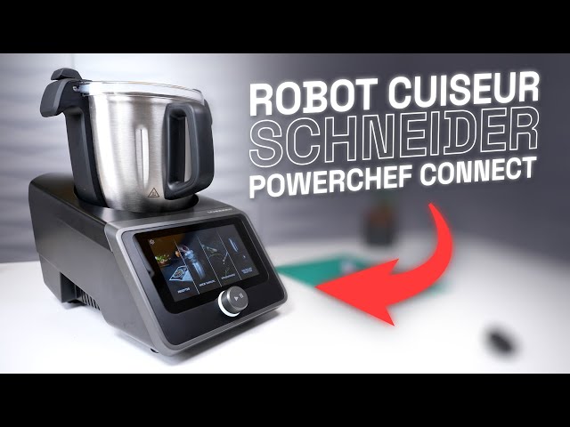 Robot cuiseur connecté Powerchef Max noir SCCM2310FM de Schneider