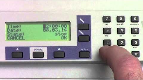 How to reset the position of the clock hands with a Mobatime ETC-14 Master Clock