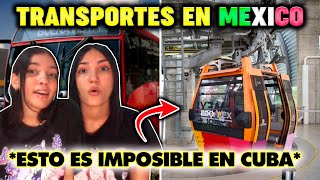 CUBANAS REACCIONAN a TRANSPORTES en MEXICO *QUEDAMOS IMPACTADAS*