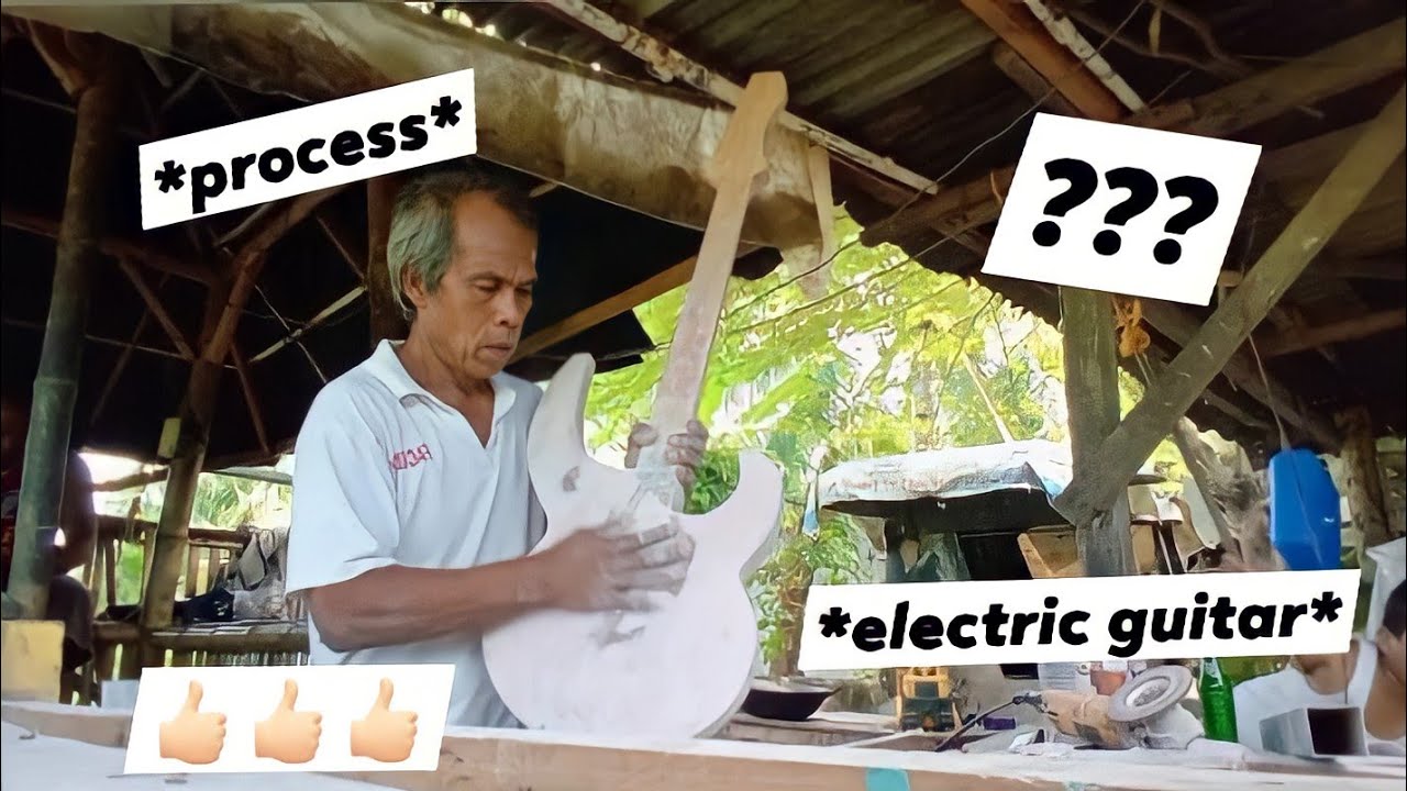making a customize *ELECTRIC GUITAR* YouTube