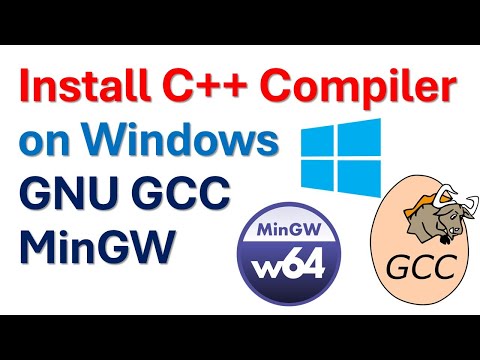 Install C++ Compiler on Windows  | MinGW | GNU GCC - G++ and GCC Command Line Compiler