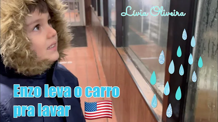 Enzo leva o carro para lavar - Lava-rpido nos Esta...