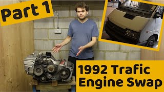 Upgrading to the 2165cc Engine - MK1 Renault Trafic 2.2 Engine Swap - Part 1