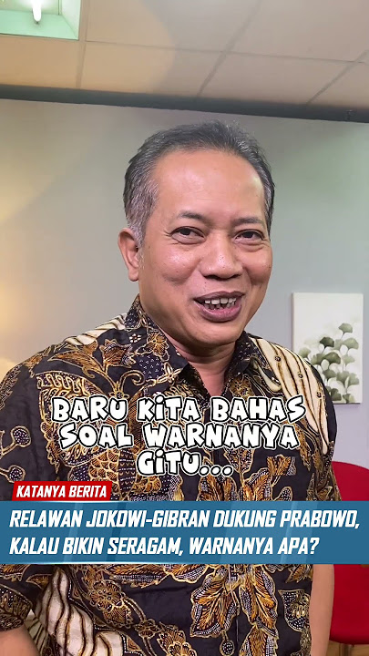 Relawan Jokowi-Gibran Dukung Prabowo? | LANTURAN #shorts