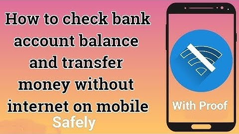 Transfer Your Money Safely without using Internet with Proof | online money transfer