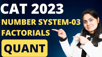 Introduction to Factorials|Number System|Quants|CAT 2023|Dream Maths